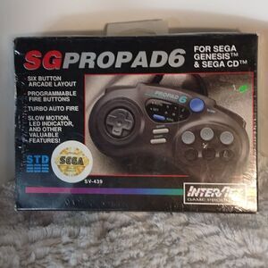 New Factory Sealed Sega Genesis SG Propad6 SV-439